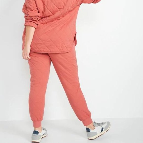 Old Navy Extra High-Waisted Quilted Jogger Sweatpants for Women New - Picture 6 of 6